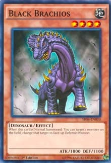 Black Brachios - Structure Deck: Dinosmasher's Fury - YuGiOh card
