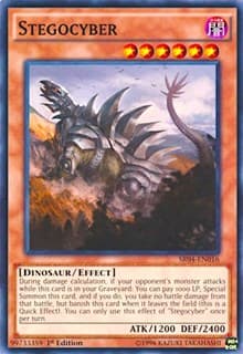 Stegocyber - Structure Deck: Dinosmasher's Fury - YuGiOh card