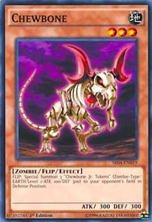 Chewbone - Structure Deck: Dinosmasher's Fury - YuGiOh card