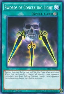 Swords of Concealing Light - Structure Deck: Dinosmasher's Fury - YuGiOh card