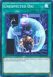 Unexpected Dai - Structure Deck: Dinosmasher's Fury - YuGiOh card