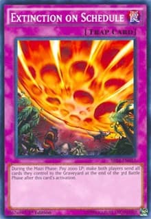 Extinction on Schedule - Structure Deck: Dinosmasher's Fury - YuGiOh card