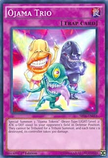 Ojama Trio - Structure Deck: Dinosmasher's Fury - YuGiOh card