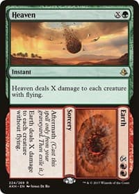 Heaven // Earth - Amonkhet - Magic: The Gathering card