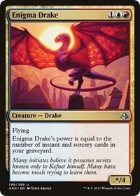Enigma Drake - Amonkhet - Magic: The Gathering card
