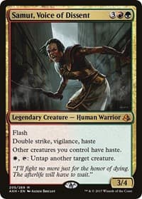 Samut, Voice of Dissent - Amonkhet - Magic: The Gathering card