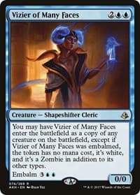 Vizier of Many Faces - Amonkhet - Magic: The Gathering card