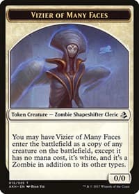 Vizier of Many Faces Token - Amonkhet - Magic: The Gathering card