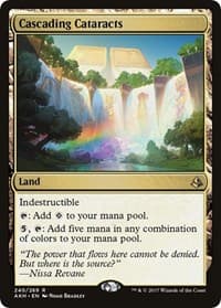 Cascading Cataracts - Amonkhet - Magic: The Gathering card