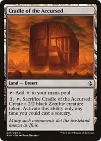 Cradle of the Accursed - Amonkhet - Magic: The Gathering card