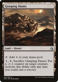 Grasping Dunes - Amonkhet - Magic: The Gathering card