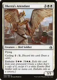 Oketra's Attendant - Amonkhet - Magic: The Gathering card