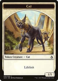 Cat Token - Amonkhet - Magic: The Gathering card