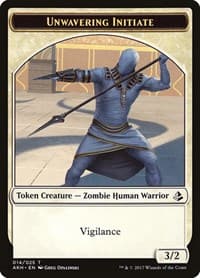 Unwavering Initiate Token - Amonkhet - Magic: The Gathering card