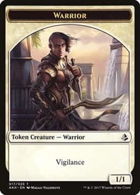Warrior Token - Amonkhet - Magic: The Gathering card