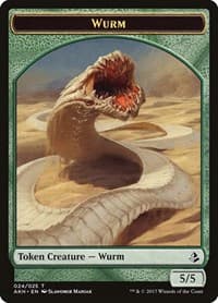 Wurm Token - Amonkhet - Magic: The Gathering card