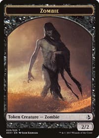 Zombie Token - Amonkhet - Magic: The Gathering card