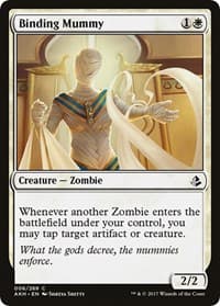 Binding Mummy - Amonkhet - Magic: The Gathering card