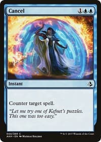Cancel - Amonkhet - Magic: The Gathering card
