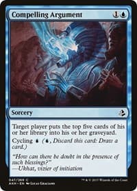 Compelling Argument - Amonkhet - Magic: The Gathering card