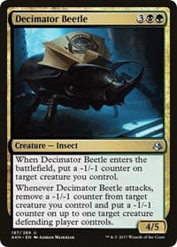 Decimator Beetle - Amonkhet - Magic: The Gathering card