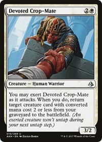 Devoted Crop-Mate - Amonkhet - Magic: The Gathering card