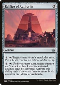 Edifice of Authority - Amonkhet - Magic: The Gathering card