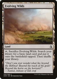 Evolving Wilds - Amonkhet - Magic: The Gathering card