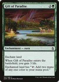 Gift of Paradise - Amonkhet - Magic: The Gathering card