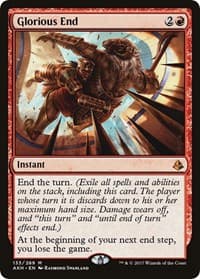 Glorious End - Amonkhet - Magic: The Gathering card