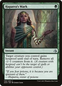 Hapatra's Mark - Amonkhet - Magic: The Gathering card