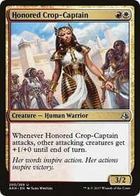 Honored Crop-Captain - Amonkhet - Magic: The Gathering card