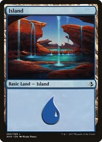 Island (260) - Amonkhet - Magic: The Gathering card