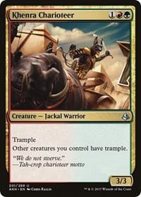 Khenra Charioteer - Amonkhet - Magic: The Gathering card