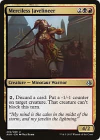 Merciless Javelineer - Amonkhet - Magic: The Gathering card