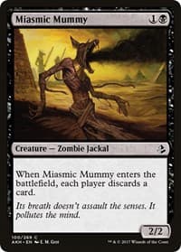 Miasmic Mummy - Amonkhet - Magic: The Gathering card