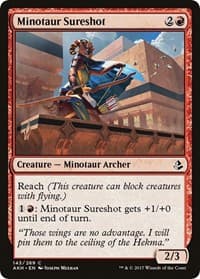 Minotaur Sureshot - Amonkhet - Magic: The Gathering card