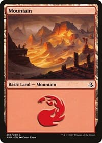 Mountain (266) - Amonkhet - Magic: The Gathering card