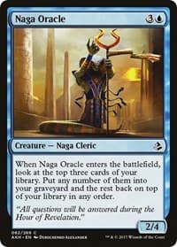 Naga Oracle - Amonkhet - Magic: The Gathering card