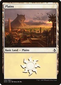 Plains (256) - Amonkhet - Magic: The Gathering card