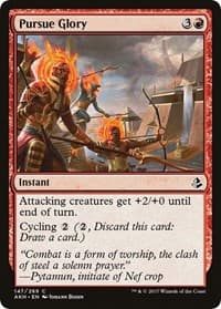 Pursue Glory - Amonkhet - Magic: The Gathering card