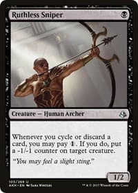 Ruthless Sniper - Amonkhet - Magic: The Gathering card