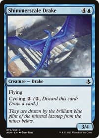 Shimmerscale Drake - Amonkhet - Magic: The Gathering card