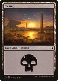 Swamp (262) - Amonkhet - Magic: The Gathering card
