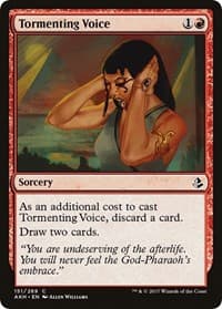Tormenting Voice - Amonkhet - Magic: The Gathering card