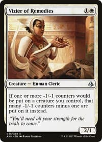 Vizier of Remedies - Amonkhet - Magic: The Gathering card