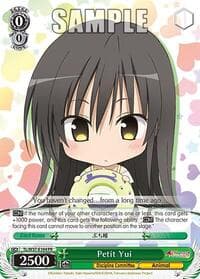 Petit Yui - To Loveru Darkness 2nd - Weiss Schwarz card