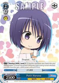 Petit Haruna - To Loveru Darkness 2nd - Weiss Schwarz card