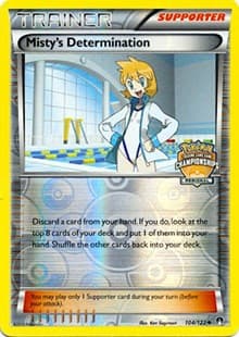 Misty's Determination - 104/122 (Regional Championships) - League & Championship Cards - Pokemon card