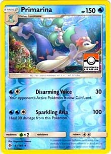 Primarina - 41/149 (Pokemon League) - League & Championship Cards - Pokemon card